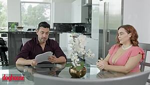 Curvy Babe Rides Big Cock