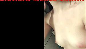 vietnamese babe gets steamy in hot action