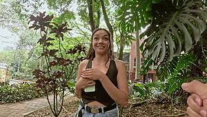 my first porn casting with fake agent in medellin