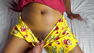 Desi lovers skip university for intense hotel fuck, craving every moment together.