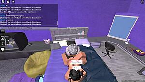 Rich Slut Gets Pounded Hard by a Roblox Fan in Wild Action