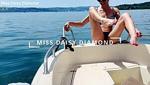 Boat wash in sexy thong swimsuit summer is here