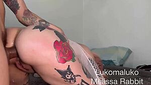 Latina Rides Monster Cock In Anal Creampie Assfucking