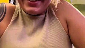 wet shirt reveals tits at gym