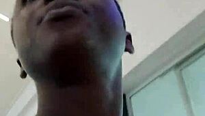 Nigerian girl at West Hills mall indulges in bathroom masturbation 😏