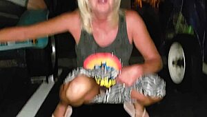 Being a pee queen can be fun with pov amateurs exhibitionists blonde lingerie wife milf public nipples.