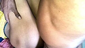 omg my sexy wife in yellow skirt gets pounded hard in village madness!!