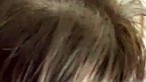 Sandra's intense first sex tape captured candidly