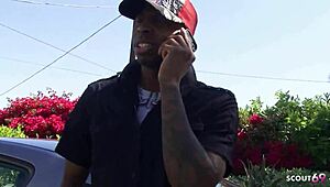 Black wife seduces for cheating quickie!