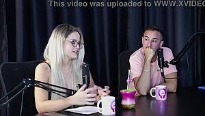 charllottye in sheer red lingerie, beautiful and sexy