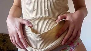 feeling the passion of super hot tiny teen maiskii masturbating