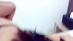 Lunaferrari fucks her latina step sister doggy style until covered in cum.