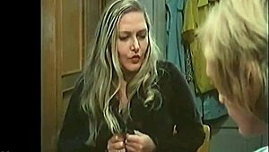 retro erotic scene in condominium with condom use