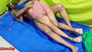 Horny wife bent over for friend's intense assfucking in homemade scene