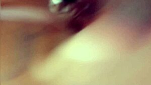 Old cuckold sucks lover's cock and drinks cum straight from the source