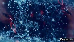 Deeper Gorgeous Sarah Submits to Dom with Big Cock