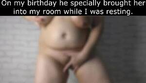 我的胖老婆在戴绿帽角色扮演故事中变成精液垃圾桶，第1部分