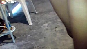 Ay, it hurts! She loses bet and pays with anal.