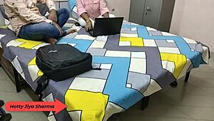 i'm jiya sharma, getting fucked hard by my boyfriend in the dorm with loud moans and dirty hindi talk