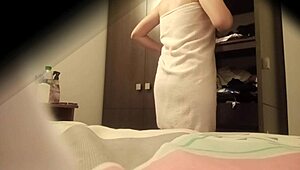 in this hidden camera footage, beautiful milet is on a promotion trip to the catholic university of chile, wearing a skirt and dress