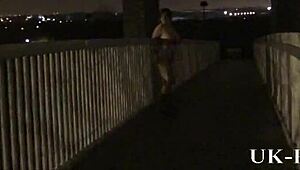 andreas mature wife getting naked and masturbating outdoors in birmingham