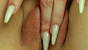 Emma Ester's Solo Masturbation with Tight Pussy Close-Up.