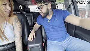 i pick up unknown big-ass woman waiting for taxi and fuck her