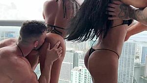 INTENSE Interracial ORGY In Miami With CJ Miles Maximo Garcia Hayley Davies Filoufitt