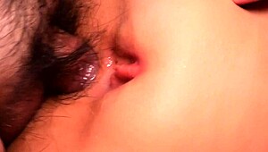 Does an ass feel better than a pussy? Watch this shaved anal session.