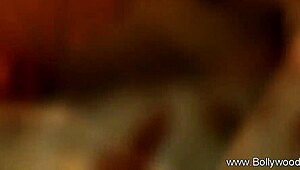 lovely brunette dances gracefully