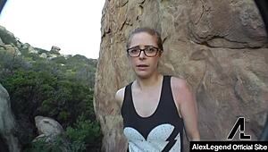 Hey, have you seen Penny Pax, the blowjobs queen, hiking and gagging on monster cock?