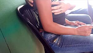 Teen sucks teacher's big dick in playground recess