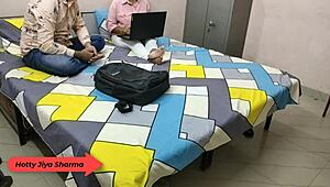 i'm jiya sharma, getting fucked hard by my boyfriend in the dorm with loud moans and dirty hindi talk