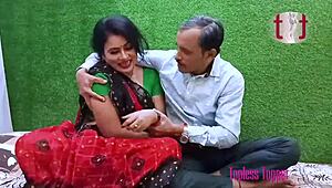 Horny Savita Bhabhi engages in wet pussy muff diving and sex