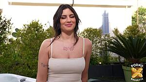 Blonde And Brunette Share Cock In Lingerie