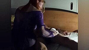 Found my sexy mother-in-law ready to teach me raw anal tricks