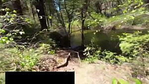 latina hotwife enjoys outdoor fun with her big black cock