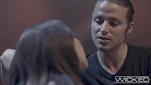 Ever think how brunette babe Jane Wilde takes a good pounding?