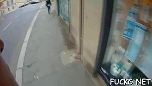 Wow, this naïve teen got group-fucked on a sneaky spycam! 😲