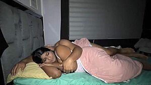 Stepdad Mistakes His Stepdaughter for His Wife and Fucks Her Leaving Her Pussy Full of Cum