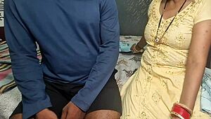 Ashish’s Stepmom Gets Creampied Alone at Home with Dirty Hindi Talk