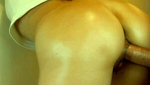 Japanese stepdaughter caught sleepwalking with cum on her big ass uncensored.