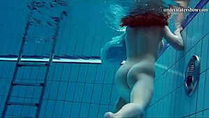 OMG! Piyavka Chehova’s juicy tits bouncing underwater are unreal!