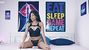 desi devi, former tv-host, dives into exotic BLOWJOB action with a wild twist