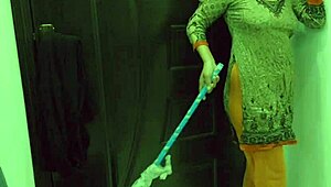 Beautiful Pakistani Maid Experiences First Time Anal Assfucking With Indian Partner