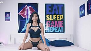 desi devi, former tv-host, dives into exotic BLOWJOB action with a wild twist