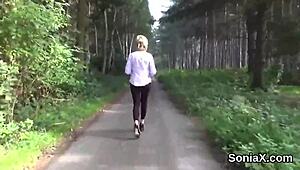 Yo, check unfaithful British mature lady Sonia showing her heavy globes!