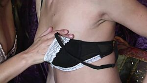 Two Cougar Lesbo Fucking With Strapon And Anal