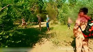 i saw dat blonde beuty naked on da balcony