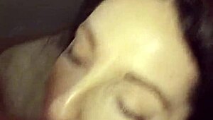 Lil devil gets throat fucked hard by longstroked!